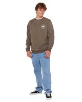 The Rip Curl Mens Staple Sweatshirt in Rock