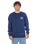 The Rip Curl Mens Staple Sweatshirt in Light Navy
