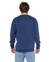 The Rip Curl Mens Staple Sweatshirt in Light Navy