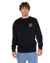 The Rip Curl Mens Staple Sweatshirt in Black
