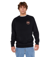 The Rip Curl Mens Staple Sweatshirt in Black