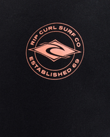 The Rip Curl Mens Staple Sweatshirt in Black