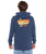 Surf Revival Line Up Hoodie in Light Navy