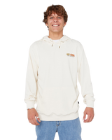 Surf Revival Line Up Hoodie in Bone
