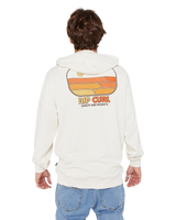 Surf Revival Line Up Hoodie in Bone
