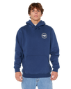 The Rip Curl Mens Staple Hoodie in Light Navy