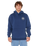 The Rip Curl Mens Staple Hoodie in Light Navy