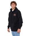 The Rip Curl Mens Staple Hoodie in Black