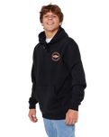 The Rip Curl Mens Staple Hoodie in Black