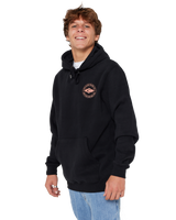 The Rip Curl Mens Staple Hoodie in Black