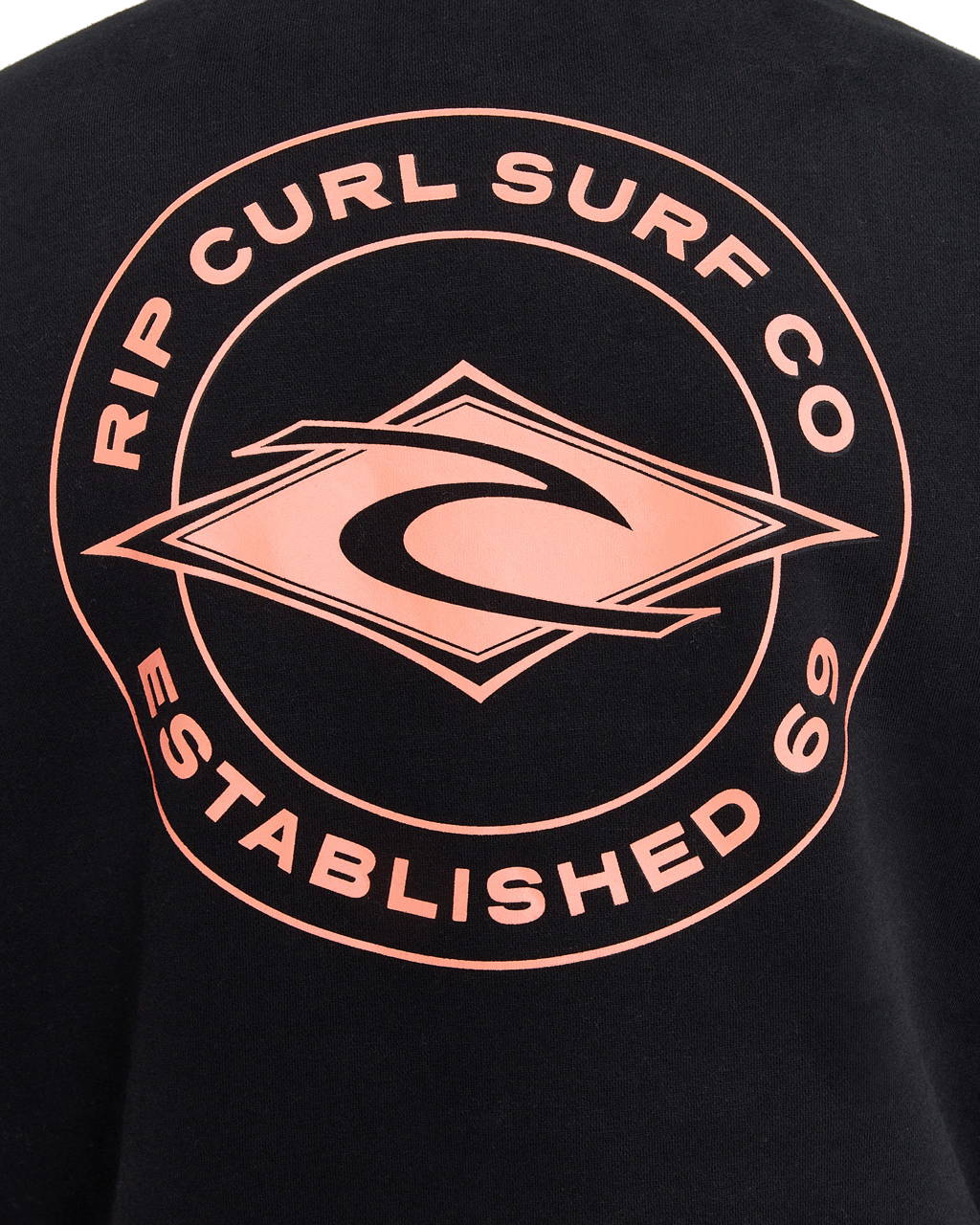 The Rip Curl Mens Staple Hoodie in Black