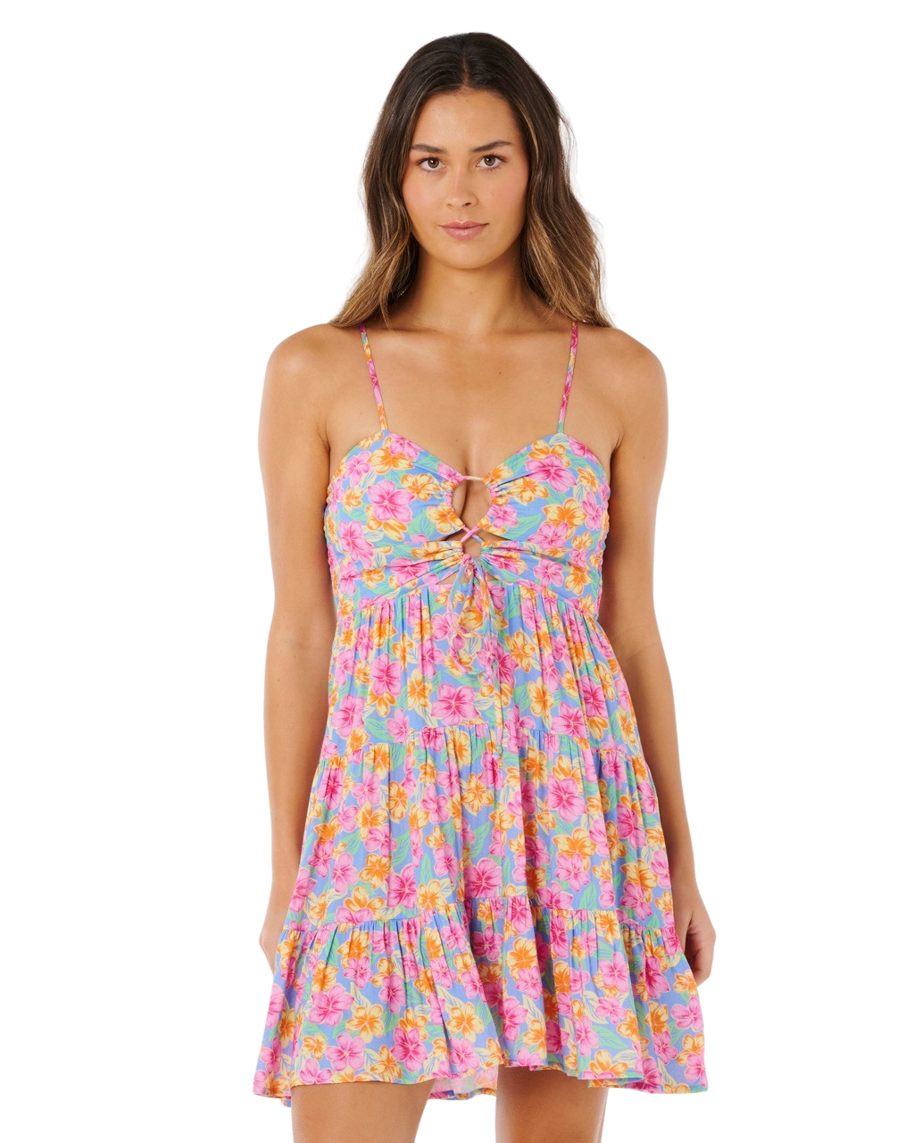 Malibu Cove Mini Dress in Blue