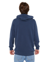 Surf Revival Decal Hoodie in Light Navy