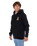 Search Zip Thru Hoodie in Black
