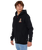 Search Zip Thru Hoodie in Black