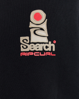Search Zip Thru Hoodie in Black