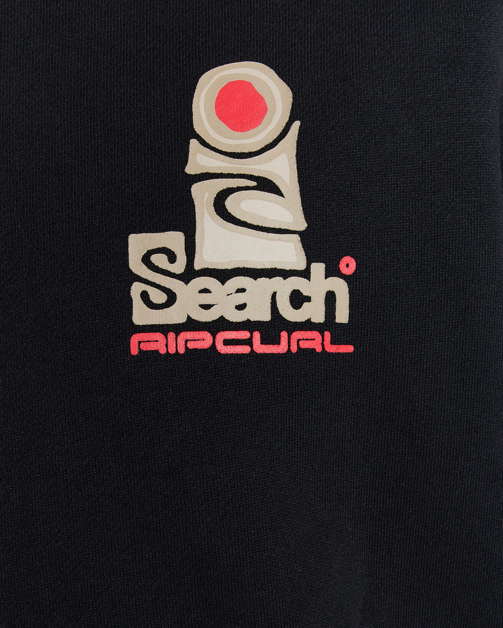 Search Zip Thru Hoodie in Black