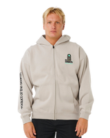 Search Zip Thru Hoodie in Stone