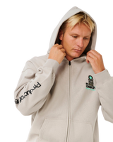 Search Zip Thru Hoodie in Stone