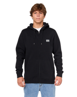 Horizon Zip Hoodie in Black
