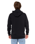 Horizon Zip Hoodie in Black