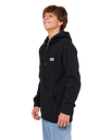 Horizon Zip Hoodie in Black