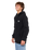 Horizon Zip Hoodie in Black