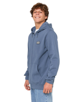 Horizon Zip Hoodie in Bluefin