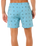 The Rip Curl Mens Fun Times Volley Shorts in Blue Lagoon