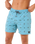 The Rip Curl Mens Fun Times Volley Shorts in Blue Lagoon