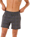 The Rip Curl Mens Fun Times Volley Shorts in Smokey Grape