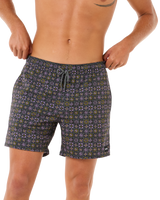 The Rip Curl Mens Fun Times Volley Shorts in Smokey Grape