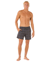 The Rip Curl Mens Fun Times Volley Shorts in Smokey Grape