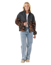 The Rip Curl Womens Keepsakes From Waikiki Anti-Series Polar Fleece Jacket in Black
