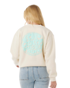 The Rip Curl Womens Icons Of Surf Sweatshirt in Shell