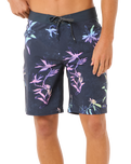 The Rip Curl Mens Mirage Heritage Diamond Boardshorts in Dark Navy