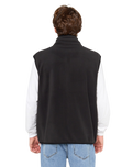 The Rip Curl Mens Search Polar Fleece Gilet in Black