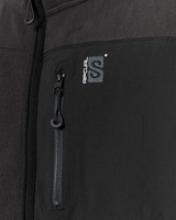 The Rip Curl Mens Search Polar Fleece Gilet in Black