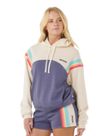 The Rip Curl Womens Surf Revival Hoodie in Blue