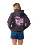 The Rip Curl Womens Surf Puff Heritage Hoodie in Nine Iron