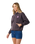 The Rip Curl Womens Surf Puff Heritage Hoodie in Nine Iron