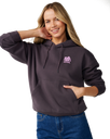 The Rip Curl Womens Surf Puff Heritage Hoodie in Nine Iron