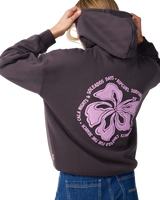 The Rip Curl Womens Surf Puff Heritage Hoodie in Nine Iron