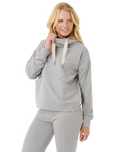 Cosy Hoodie in Grey Marle