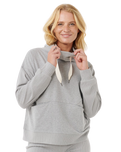 Cosy Hoodie in Grey Marle