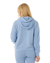 Cosy Hoodie in Blue Marle
