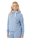 Cosy Hoodie in Blue Marle