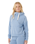 Cosy Hoodie in Blue Marle