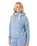 Cosy Hoodie in Blue Marle