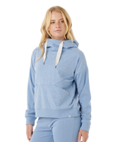 Cosy Hoodie in Blue Marle